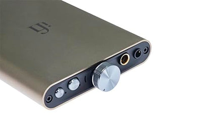 iFi hip-dac3 - Portable Hi-Res DAC/Headphone Amp - True Balanced Circuit, 400mW Output, Dual USB-C, PCM 384kHz/DSD256/MQA Decoding, XBass Analog Enhancement, PowerMatch, iEMatch & up to 12hrs Playtime | True Balanced Circuit, 400mW Output, Dual USB-C, PCM