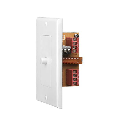 OSD Audio in Wall Speaker Selector A/B Switch, Select from 2X Speaker Pairs White AB12 - size: 100-Watts