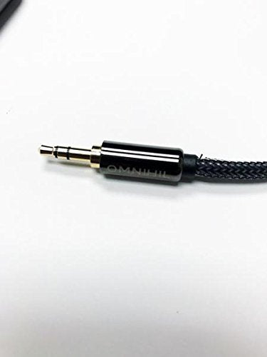 3.5 mm TRS to Dual 1/4 inch TS Premium Stereo Breakout Cable 15 feet Long Compatible with Fender Rumble 15 v3 Bass Combo Amplifier