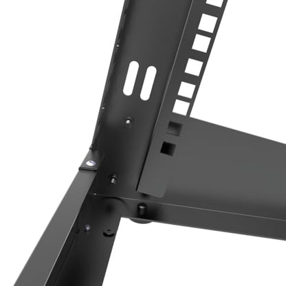 8U Desktop Server Rack 2-Post Free Standing Tabletop Rack 19"W - size: 8U