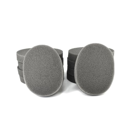 Ear Pads Hearing Protector Replacement Ear Cushion for 3m worktunes Pads Replacement Ear Cushions (5 Pairs Solid Acoustic Foam)