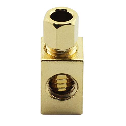 8 PCS Speaker Cable Connector, Hi-end Banana to Spade Adapter Plug Speaker Cable Wire Right Angle Spade Fork and Binding Post Connector HiFi Gold