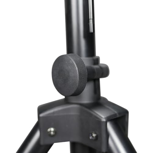 Gator Frameworks Rok-It Series Set of Lightweight Aluminum Tripod Speaker Stand with Carry Bag, Dual-diameter 35mm to 38mm Pole and Supports up to 120 lbs (RI-SPKRSTDSET-200-AL) - style: Single Stand