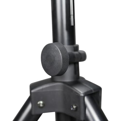 Gator Frameworks Rok-It Series Set of Lightweight Aluminum Tripod Speaker Stand with Carry Bag, Dual-diameter 35mm to 38mm Pole and Supports up to 120 lbs (RI-SPKRSTDSET-200-AL) - style: Single Stand