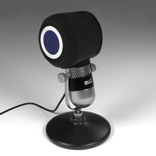 Microphone Isolation Shield Foam Cover for Recording and Singing