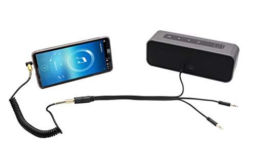 zdyCGTim 3.5mm Audio Y Splitter Headphone Cable 3.5mm 1/8" inch Female to 3 3.5mm 1/8" inch Male Headset Mic & Stereo Audio Y Splitter Cable for Smartphone to Soundbox Adapter(30 CM/12 inch) (3-Pole) - color: 3-Pole