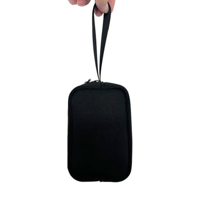 Wanty Soft Neoprene Travel Carrying Bag Sleeve Case Replacement with Handle Strap Compatible with Go 4 Go3 Go 3 Eco Portable Speaker
