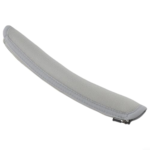 Mesh Headband Cover for SONY WH-1000XM6, Breathable Replacement Pad with Zipper, Protective Cushion Sleeve to Reduce Pressure and Sweat, Black or Gray(Gray) - size: Gray