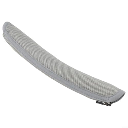Mesh Headband Cover for SONY WH-1000XM6, Breathable Replacement Pad with Zipper, Protective Cushion Sleeve to Reduce Pressure and Sweat, Black or Gray(Gray) - size: Gray