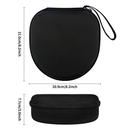 Yinke Case for Sony WH-CH720N / WH-CH710N /WH-CH700N Headphone, Travel Protective Cover Storage Bag (Black)