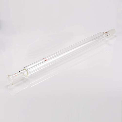 StonyLab Borosilicate Glass Liebig Condenser with 24/40 Joint 400mm Jacket Length Lab Glass Condenser - size: 400 mm