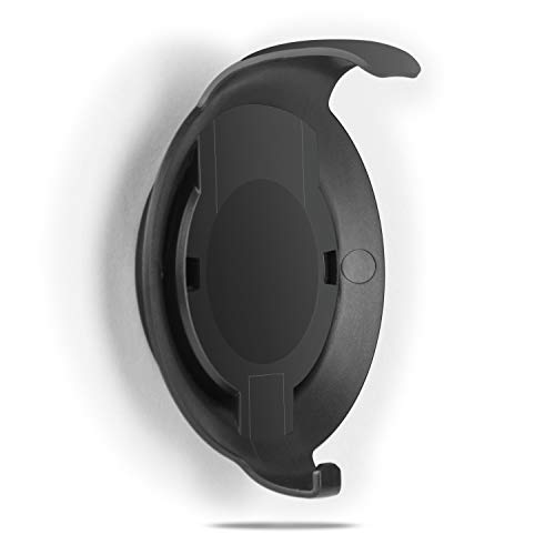 Echo Dot Wall Mount Holder for 3rd Generation, Built-in Cable Management Space-Saving Accessories for Dot(3rd Gen) Smart Speakers, with Sticking Tape and Drill Nail-Black - color: Black