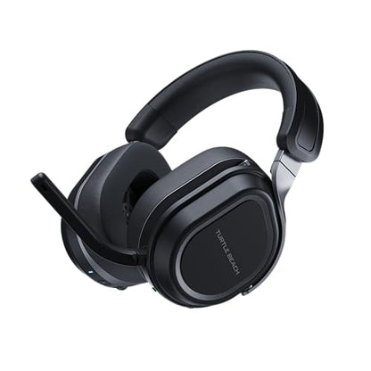 Turtle Beach Stealth 700 Wireless Multiplatform Gaming Headset for PC & PS5 | PlayStation, PS4, Mobile, Bluetooth, 24-Bit Audio, 60mm Dual Drivers, 80-Hr Battery, Noise-Cancelling Flip-to-Mute Mic, Black