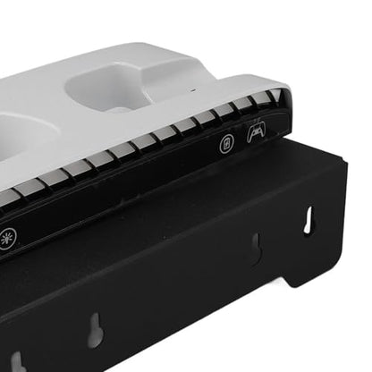 Controller Charger Station, Space Saving Wall Mount Dual Charging Dock Dual Stand Charger, Controller Charging Stand with 15 RGB Light Effects Headset Hook 2 USB Ports