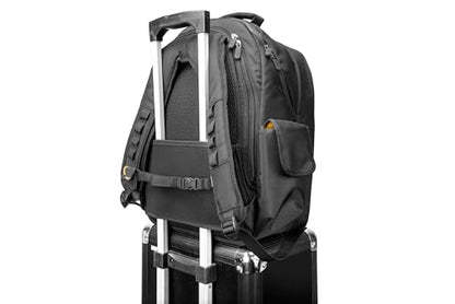 Prime DJ Backpack for DVS, Mobile, or Club Gigs, Bag Carry Mixers S9, 62, etc., Laptop, Stand, Tablet, Headphone, Vinyl Records, USB Mobile Devices, Needle Case, Cables, Microphone & More