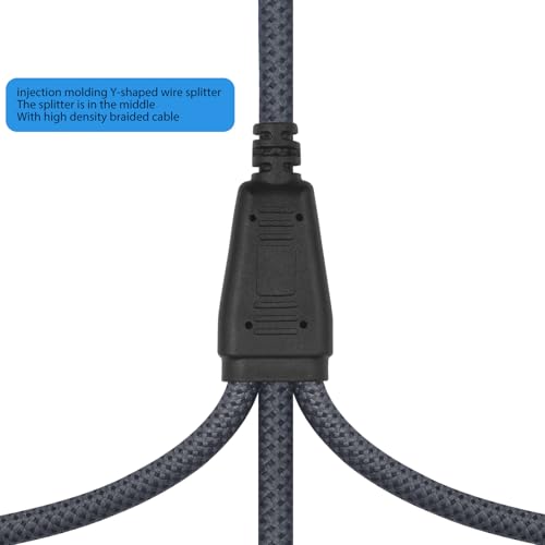 2FT 3Pin XLR Male to 3 Female Y Splitter Cable,XLR Splitter 1 Male to 3 Female Audio Cable for Mixer, Microphone - size: 2Feet, style: XLR 1 M To 3 F