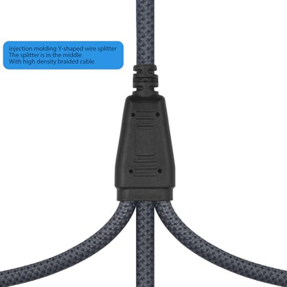 2FT 3Pin XLR Male to 3 Female Y Splitter Cable,XLR Splitter 1 Male to 3 Female Audio Cable for Mixer, Microphone - size: 2Feet, style: XLR 1 M To 3 F