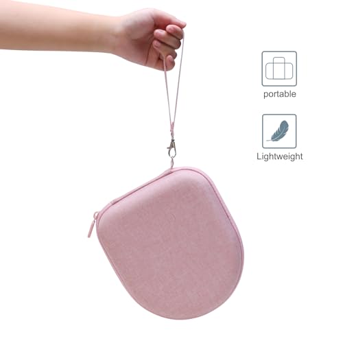 Case for Sony WH-CH520 Wireless Headphones Pink | Hard Carrying Travel Case for Sony WH-CH520 Wireless Headphones - color: Pink