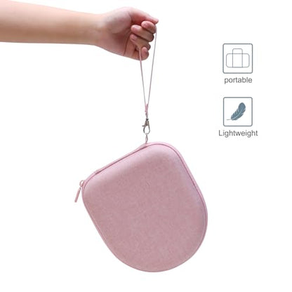 Case for Sony WH-CH520 Wireless Headphones Pink | Hard Carrying Travel Case for Sony WH-CH520 Wireless Headphones - color: Pink