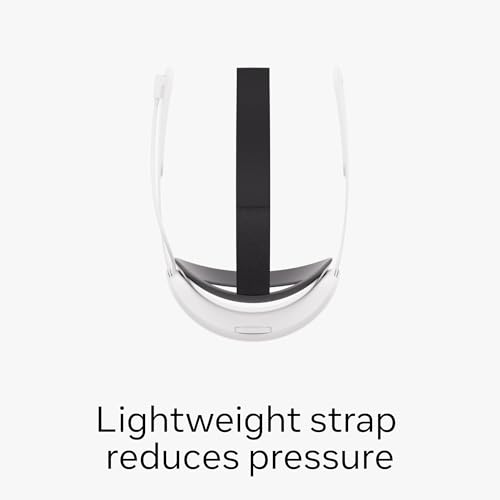 Meta Quest Elite Strap — Works with Meta Quest 3/3S — Premium Comfort and Weight Distribution — Adjustable, Ergonomic Fit — Reduces Pressure and Fatigue | Ergonomic VR headset support with adjustable fit dial and flexible silicone cradle for stability and