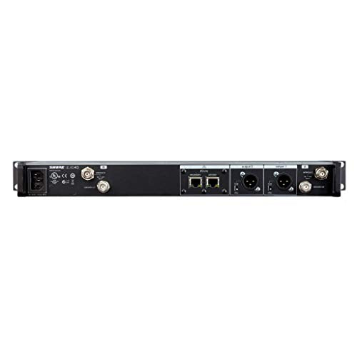 Shure ULXD4D Dual Channel Receiver - for use with ULX-D Digital Wireless Microphone Systems, Transmitters Sold Separately | G50 Band (ULXD4D=-G50) - style: Dual Channel