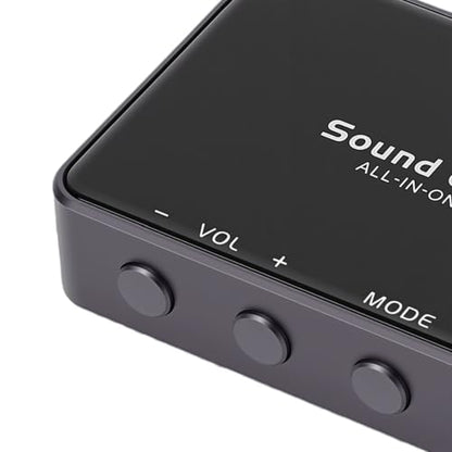Cuifati USB External Sound Card, 192kHz 32bit DAC Virtual 7.1 Surround Sound for Gaming PC, with 3.5mm Headphone Jack and 24dB Audio Boost