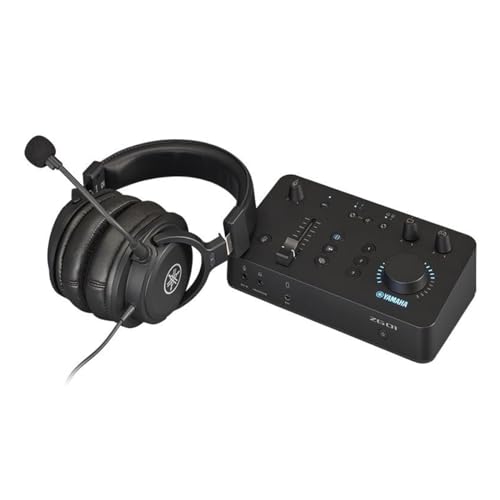 Yamaha ZG01 Pack Gaming Mixer & Headset Pack for Voice Chat and Game Streaming - style: Mixer & Headset Pack