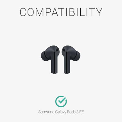 kwmobile Earbud Hooks Compatible with Samsung Galaxy Buds 3 FE - Set of 6X Earphone Holders for Running - Multicolor