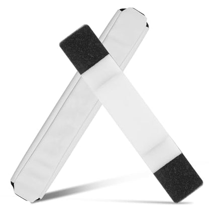 Alitutumao Soft Protein Leather Headband Cushion Pads Compatible with Monster Beats by Dr.Dre PRO Detox Wireless Headset Headphones (White) - color: White Headband
