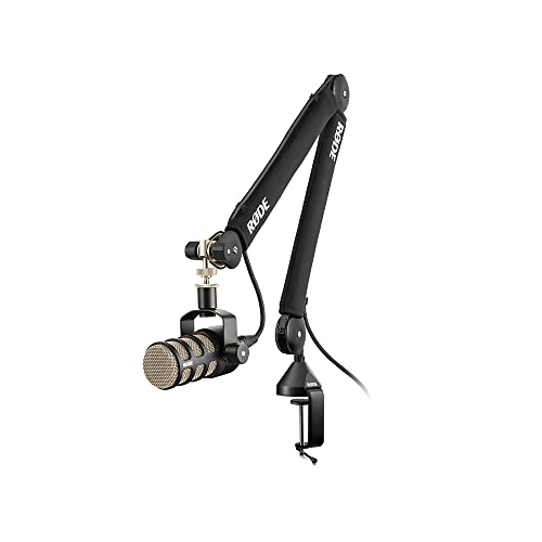 RØDE PSA1+ Professional Studio Boom Arm with Spring Damping, Black - color: Black, style: PSA1+