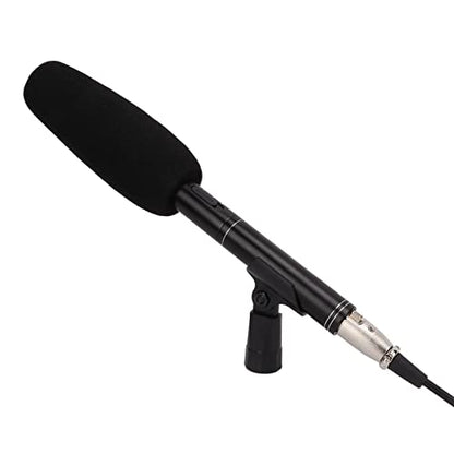 Shotgun Microphone, High Sensitivity Noise Cancellation Camera Mic Professional for Interviewers Content Creators Podcasters Vloggers Live Streaming Studio Recording