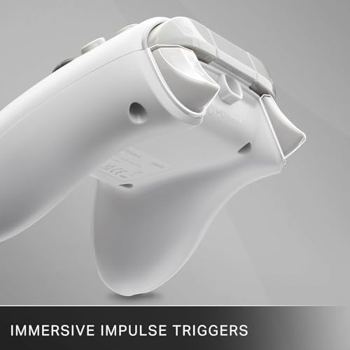 PowerA Wired Controller for Xbox Series X|S - White, gamepad, wired video game controller, gaming controller, works with Xbox One - style: White