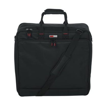 Gator Cases Padded Nylon Mixer/Gear Carry Bag with Removable Strap, 18" x 18" x 5.5" (G-MIXERBAG-1818) - size: 18"x 18"x 5.5", style: Medium Format