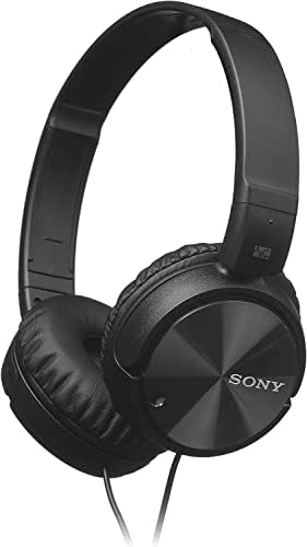 Sony ZX110NC Noise Cancelling Headphones - International Version (No Warranty) | International Version, 80 hours of battery life