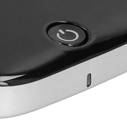 Bluetooth 5.0 Adapter, Portable Wireless Audio Transmitter and Receiver, Low Latency Dual Mode for TV Headphones Home Theater, Black