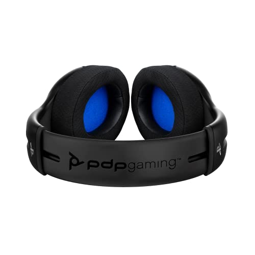 PDP AIRLITE PRO Wireless Power Stereo Gaming Headset with Noise Cancelling Microphone: Compatible with PS5/PS4/PS3 Console/PC Windows 10, Comfortable Lightweight Headphones, Long Battery Life (black)