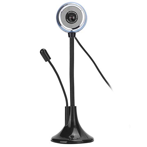 Mini Web Camara with Microphone, 360 Degree Rotated USB 480P HD Webcam for Desktop PC Laptop Video Calling Recording Conferencing, for Skype Zoom Meeting