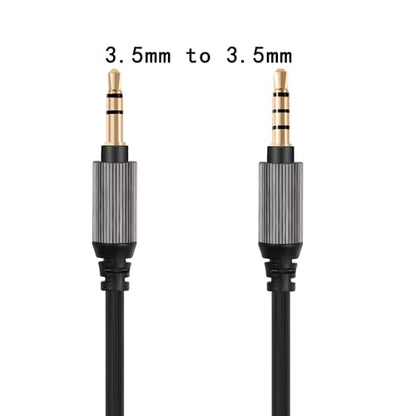 FAAEAL WH-1000XM5 Audio Cable Compatible with Sony WH-1000XM4/XM3 MDR-1AM2 Technica ATH-M50xBT ATH-ANC7B Headphones,in-line mic Control Extension Aux Cord 4.9ft w/mic - color: Black(4.9ft w/mic)