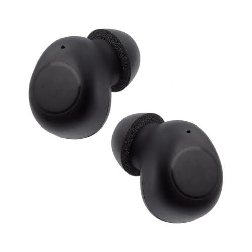 Klowcok Replacement Ear Tips for JBL Vibe Buds/Tour Pro 2/3 Earbuds | Memory Foam Tips Compatible with JBL Live Pro 2 / Live Free 2 Earbuds, 3 Pairs, S/M/L, Black