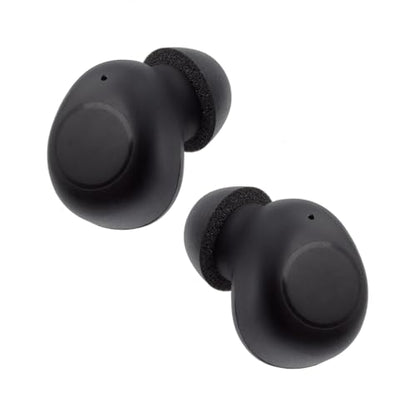 Klowcok Replacement Ear Tips for JBL Vibe Buds/Tour Pro 2/3 Earbuds | Memory Foam Tips Compatible with JBL Live Pro 2 / Live Free 2 Earbuds, 3 Pairs, S/M/L, Black