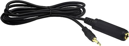 Golden Plated 3.5mm Mono 1/8 inch Audio Male to 6.35mm 1/4 inch Female Jack Converter Cable Cord Adapter (1.5M/5 Feet) - color: 1.5M/5 Feet
