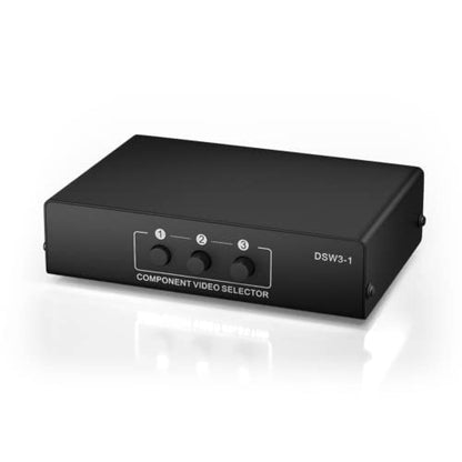 Component AV Switch Box with 5 RCA Cable 6ft