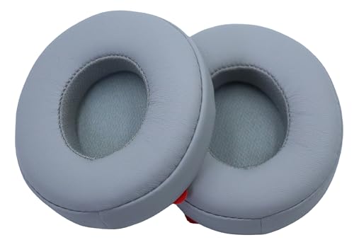 Solo 2 Wireless Earpads Replacement for Beats Solo3 Solo2 Headphones - Gray | Fit for Beats A1796 B0534 Replacement Ear Pad Cushions with Upgrade Memory Foam Covers, (Not Fit Studio, Solo HD, Solo 4) - color: Gray