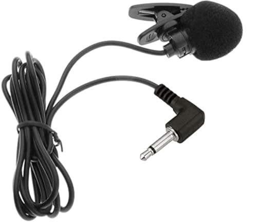 AKindle Mini lavalier Lapel Tie Clip-on 3.5mm Jack Condenser Collar Microphone for Belt Pack Mic System,Voice Amplifier,Teachers, Speakers,Coaches,Presentations,Tour Guides