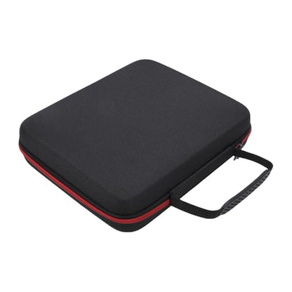 Shockproof Wireless Mic Case Large Capacity Handheld Mic Travel Bag for Audio Technicians Sound Engineers Soft Inner Lining for 4 Microphones