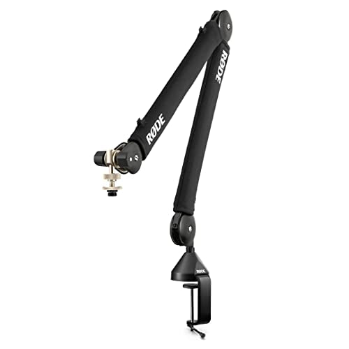 Rode Podcaster USB Mic and PSA1+ Studio Arm with Cable Management, Black