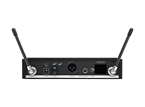Shure BLX4R Rack-Mount Wireless Receiver H10 Band (542–572 MHz) – BLX Series Single-Channel Receiver with QuickScan, XLR & 1/4" Outputs, LCD Display, Up to 300 ft Range - style: Rack Mount