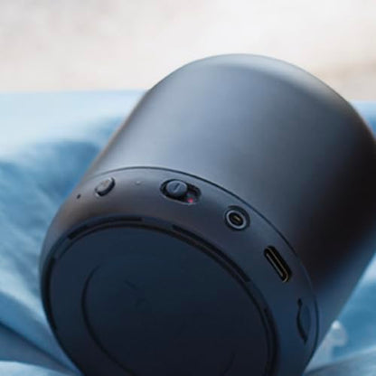 Soundcore Anker Mini, Super-Portable Bluetooth Speaker with FM Radio, 15H | 66 ft Bluetooth Range, Enhanced Bass, Noise-Cancelling Microphone for Leisure and Work Use