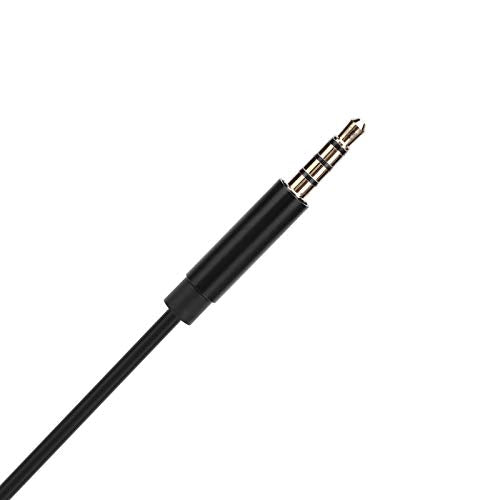 Professional Omnidirectional Portable Lavalier Microphone Wired with 1.5M Cable for Interview Recording for Mobile Phones 3.5mm Interface Plastic Material