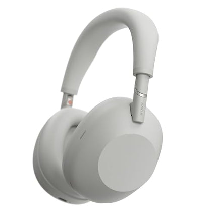 Sony WH-1000XM6 The Best Noise Cancelling Wireless Headphones, Silver | HD NC Processor QN3, 12 Microphones, Adaptive NC Optimizer, Mastered by Engineers, Studio-Quality, Up to 30 Hrs of Battery - color: PLATINUM SILVER